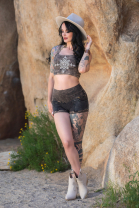 Moto Short Grunge