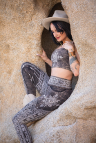 Thea Legging DD Smoky Quartz
