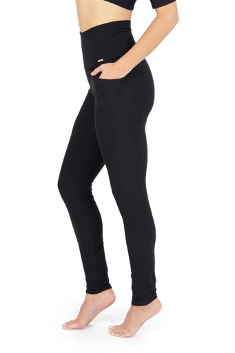 Bamboo Fleece Leggings with Pockets